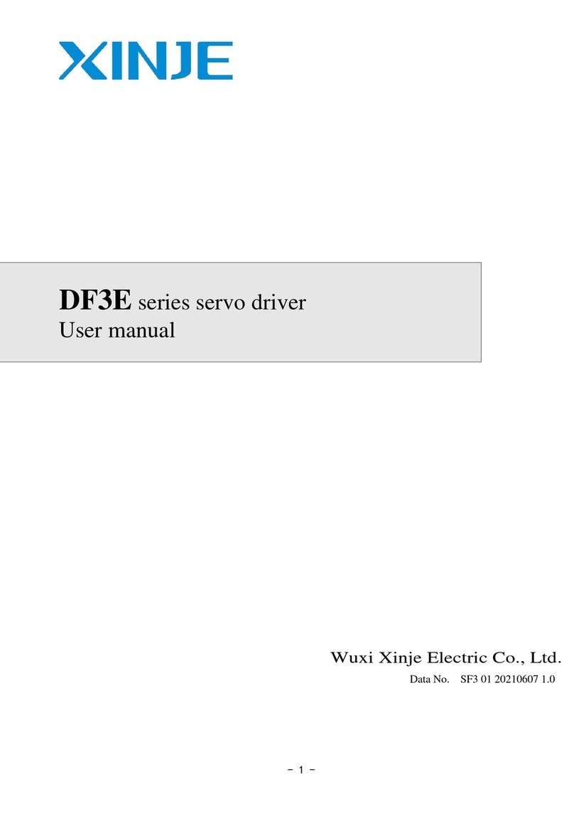 Xinje DF3E Series user manual