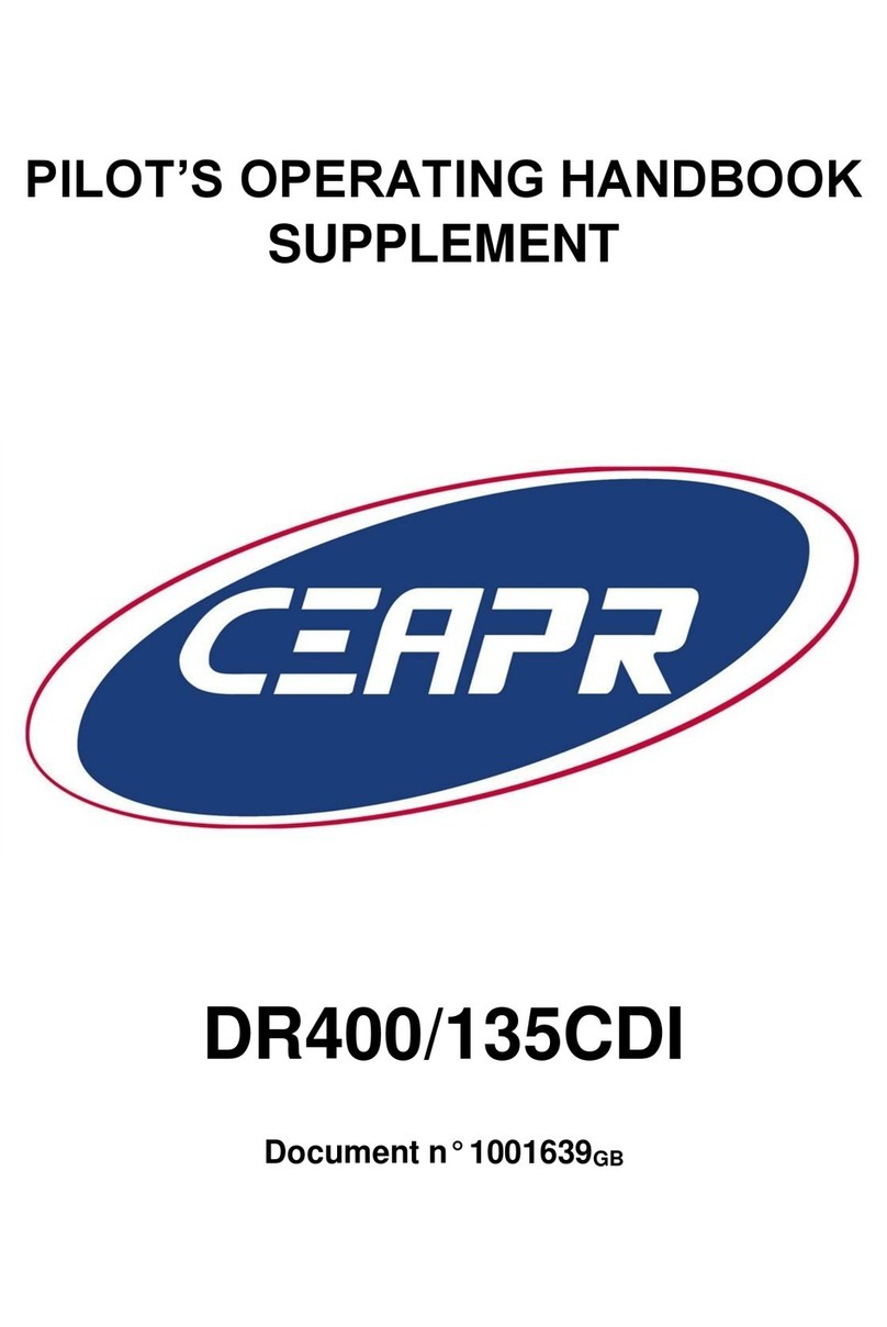 CEAPR DR400/135CDI Pilot operating handbook