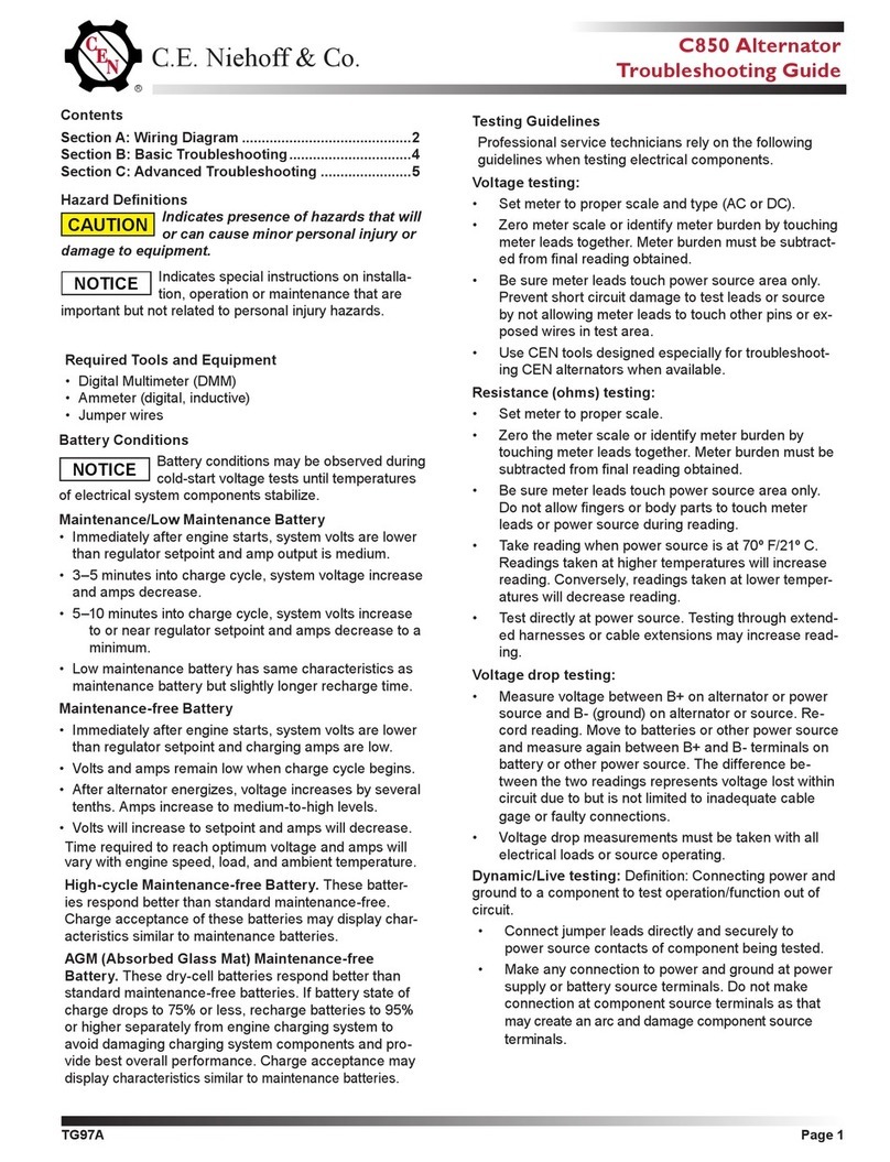 Cen C850 troubleshooting guide