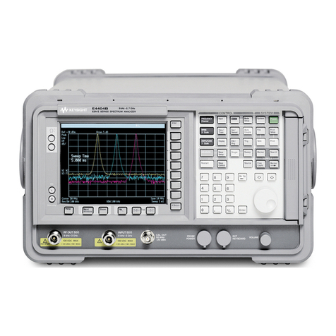 Agilent Technologies ESA Series User's and service guide