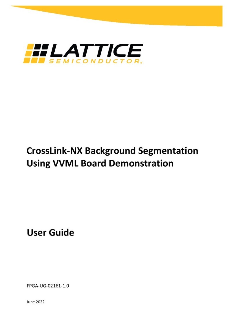 Lattice Semiconductor CrossLink-NX User manual