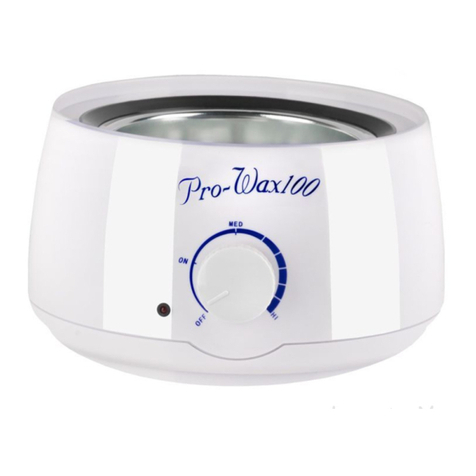 Pro-Wax100 WH001 User manual