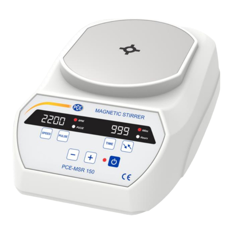 PCE Instruments PCE-MSR 150 User manual PCE Instruments PCE-MSR 150 User manual