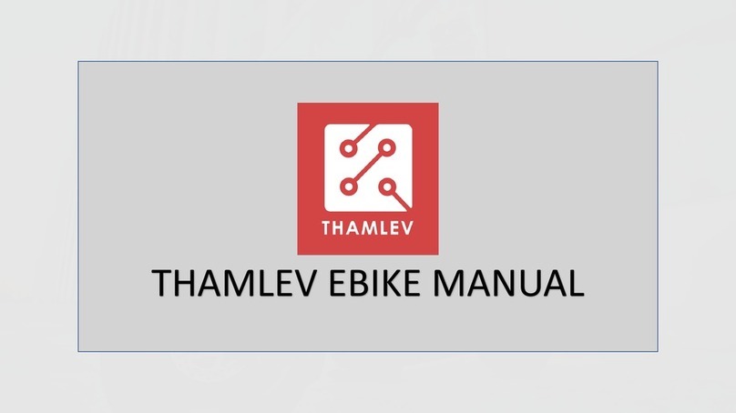 THAMLEV EBIKE User manual