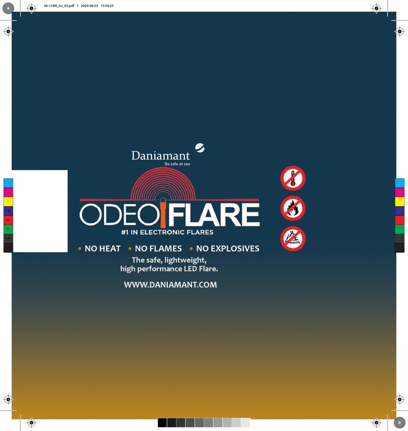 Daniamant ODEO FLARE Operation manual Daniamant ODEO FLARE Operation manual