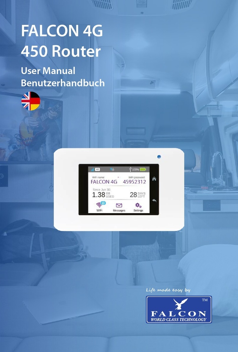 Falcon 4G 450 Router user manual