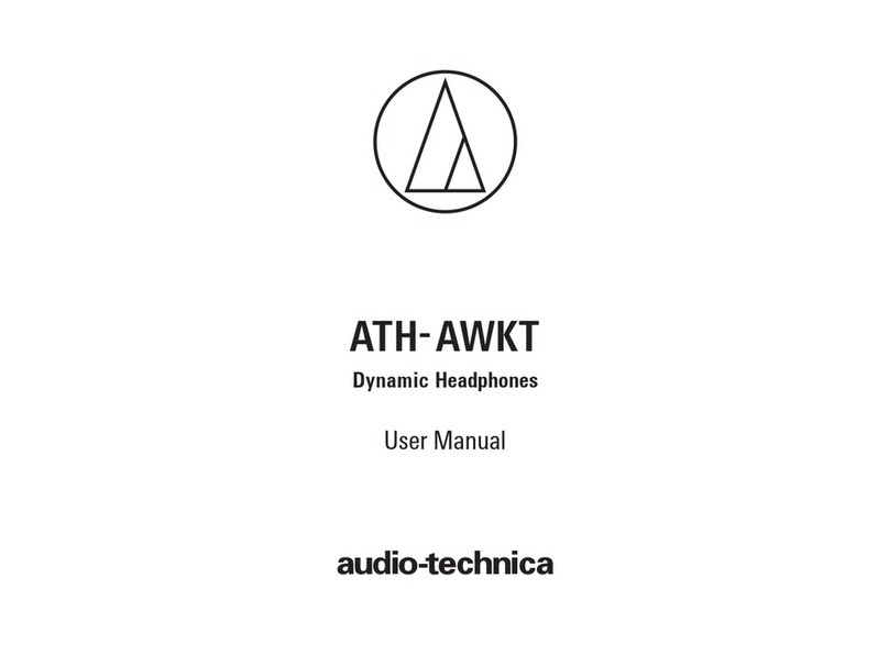 Audio Technica ATH-AWKT User manual