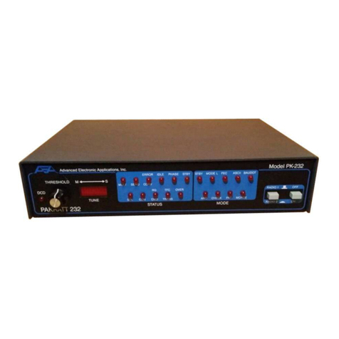 AEA PAKRATT PK-232 operating manual