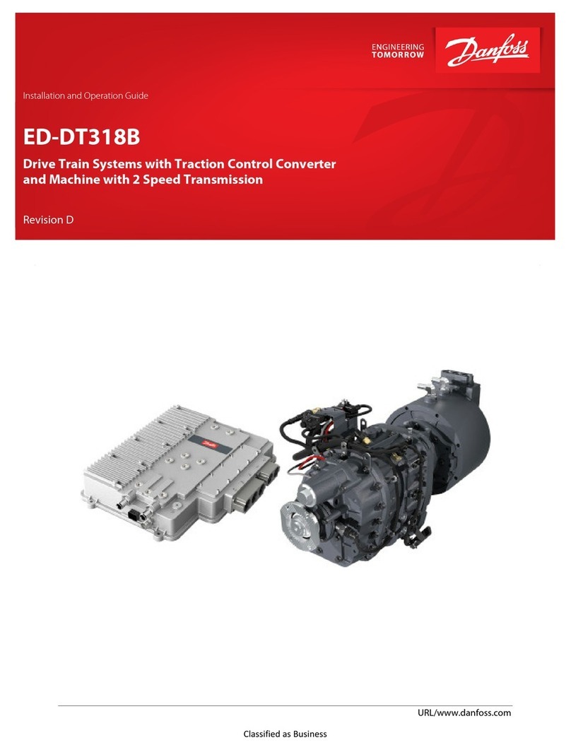 Danfoss ED-DT318B Operating instructions