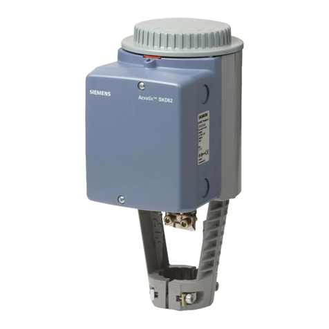 Siemens acvatix SKD32 Series User manual