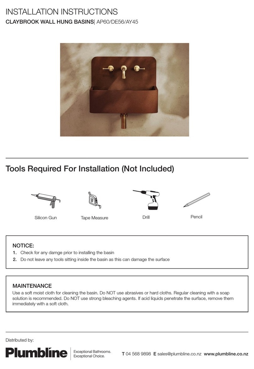 Plumbline AP60 installation instructions