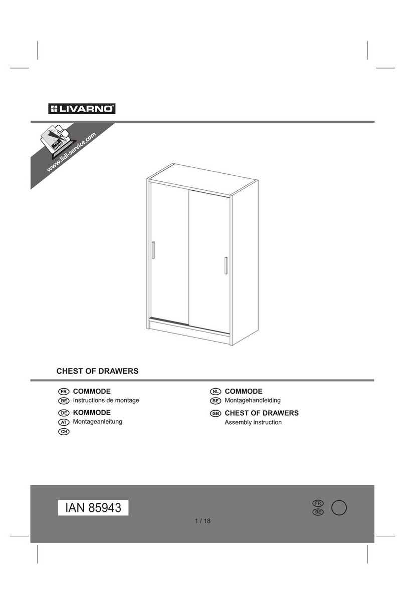 LIVARNO 85943 Assembly instruction