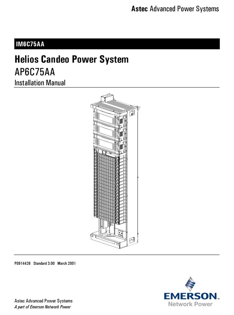 Emerson ASTEC Helios Candeo AP6C75AA User manual