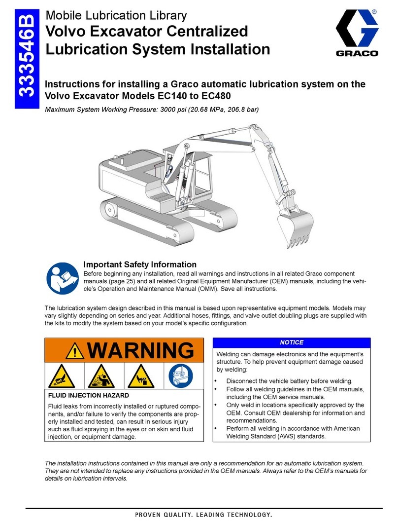 Graco EC140 Instructions for installing Graco EC140 Instructions for installing