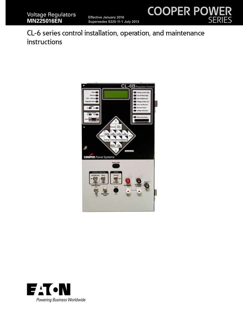 Eaton COOPER POWER SERIES Manual Eaton COOPER POWER SERIES Manual