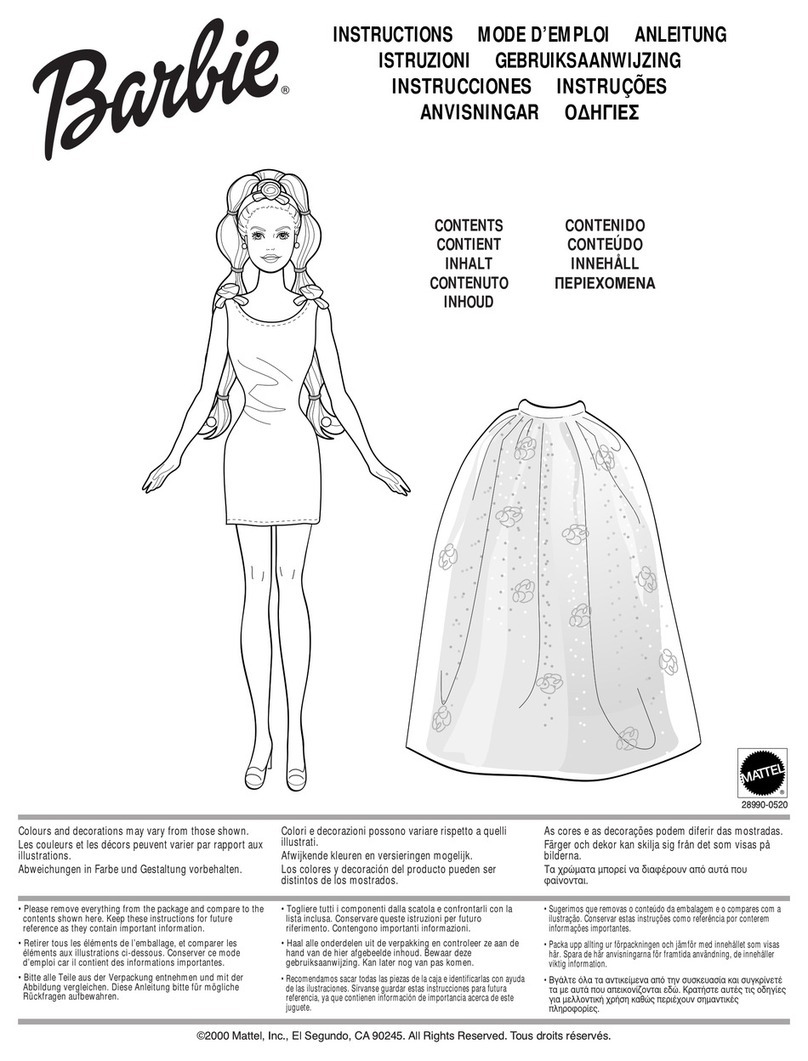 Mattel Barbie 28990 User manual