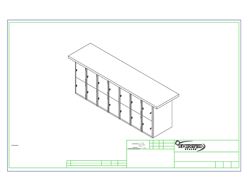 DIVERSIFIED SPACES WALL BENCH II MA6 Series User manual