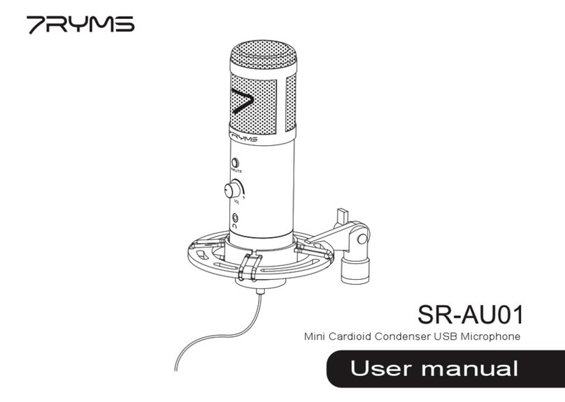 7RYMS SR-AU01 User manual