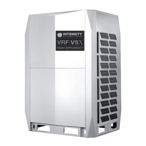 intensity VRF V5 Series User manual