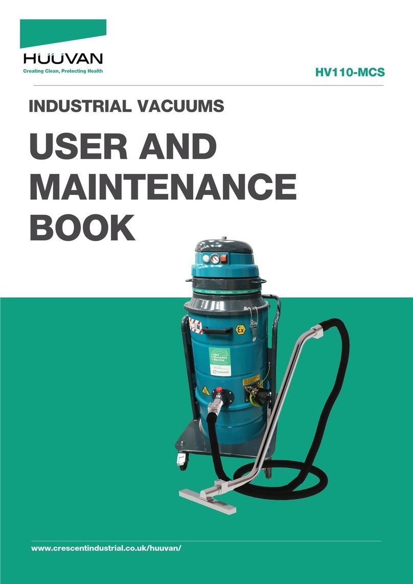 HUUVAN HV110-MCS User and Maintenance Book