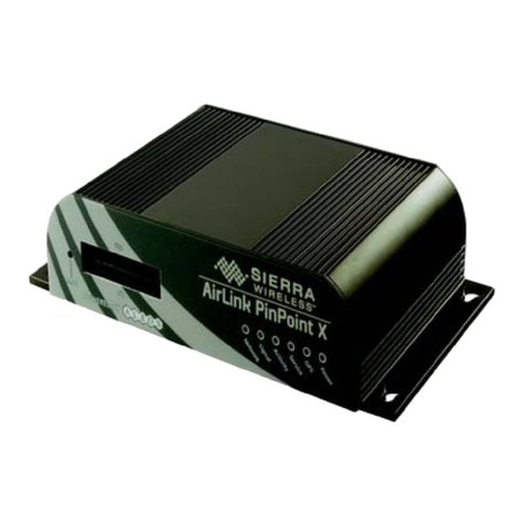 Sierra Wireless AirLink PinPoint X User manual
