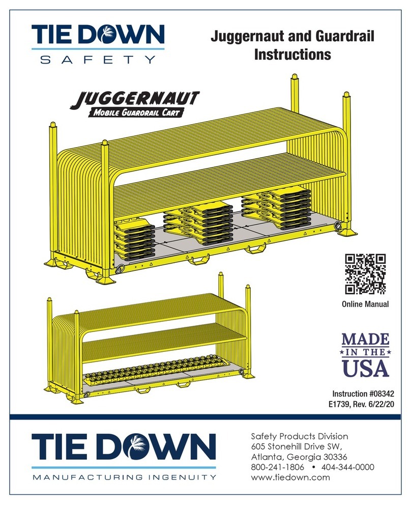 TIE DOWN Juggernaut instructions