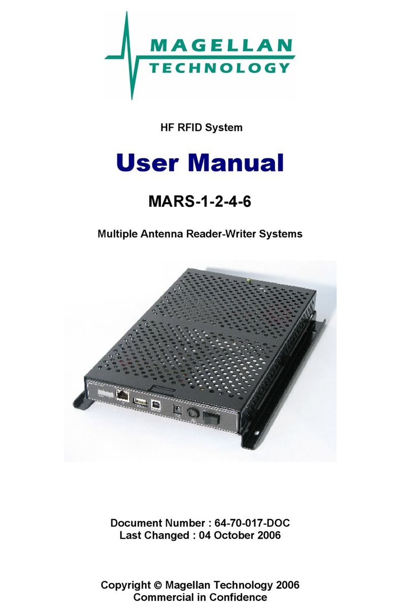 Magellan MARS-1-2-4-6 user manual