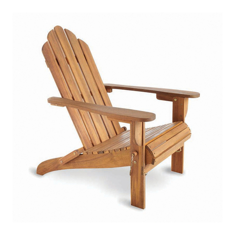Royalcraft VERMONT FOLDING ADIRONDACK CHAIR User manual Royalcraft VERMONT FOLDING ADIRONDACK CHAIR User manual