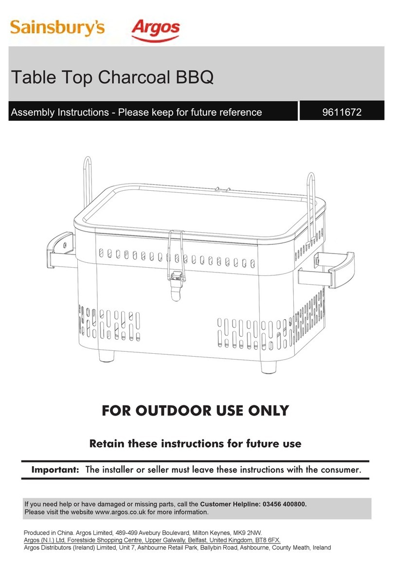Argos Sainsbury's 9611672 Assembly instructions