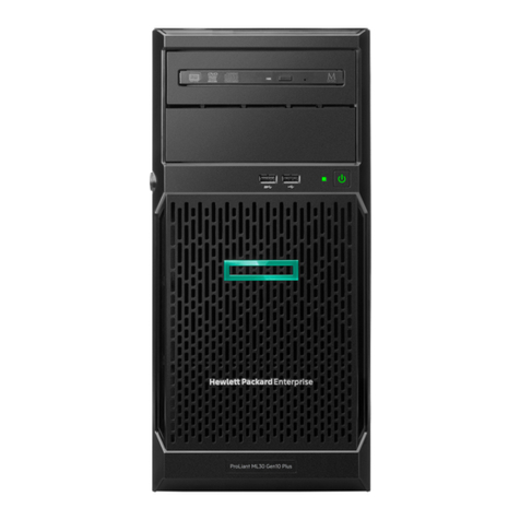 HP ProLiant ML30 Gen10 Plus User manual