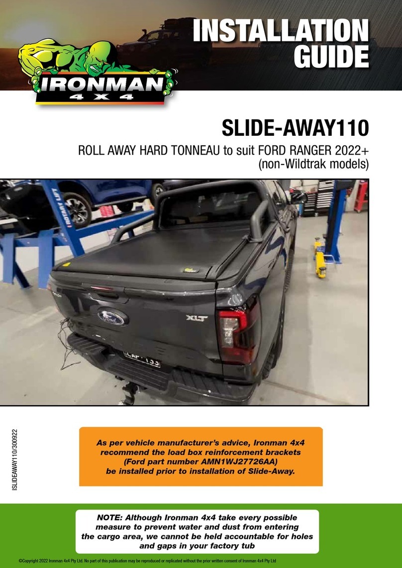 Ironman4x4 SLIDE-AWAY110 User manual Ironman4x4 SLIDE-AWAY110 User manual