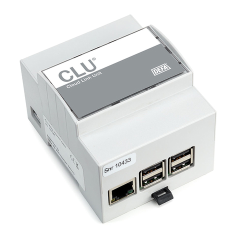 DEFA CLU MK1 installation manual