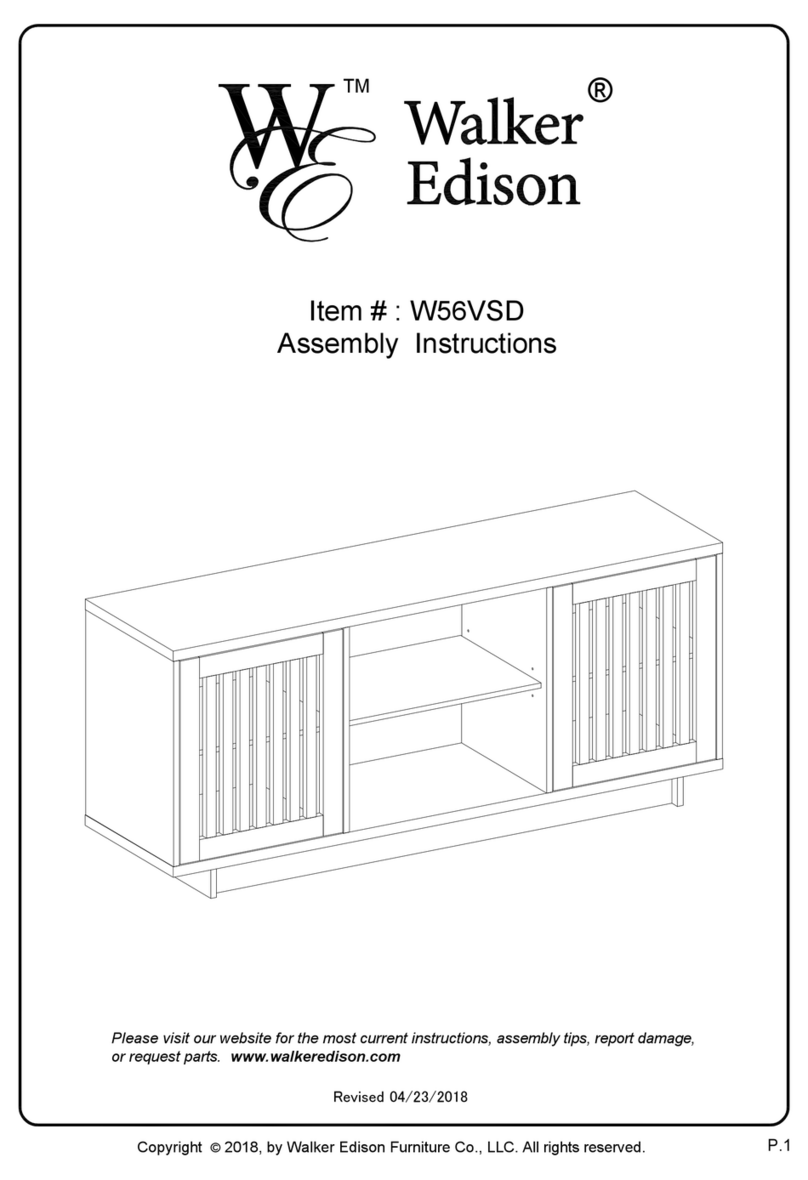 Walker Edison W56VSD User manual Walker Edison W56VSD User manual