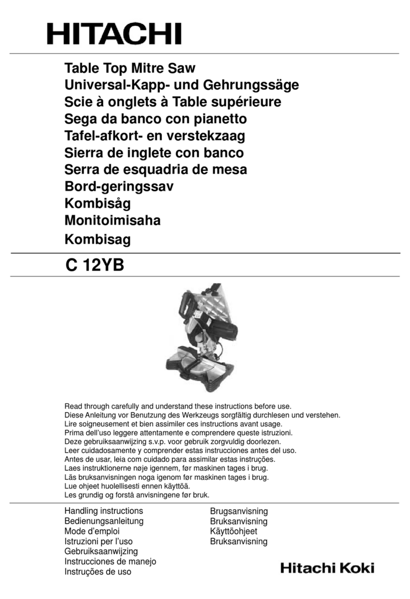 Hitachi C 12YB Handling instructions