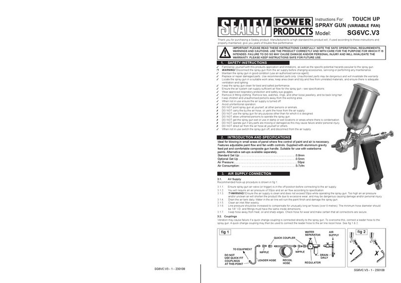 Sealey SG6VC.V3 User manual