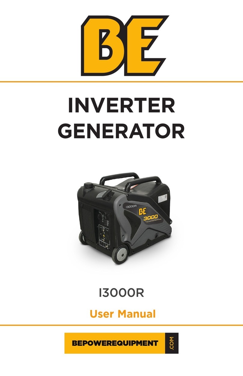 BE I3000R User manual