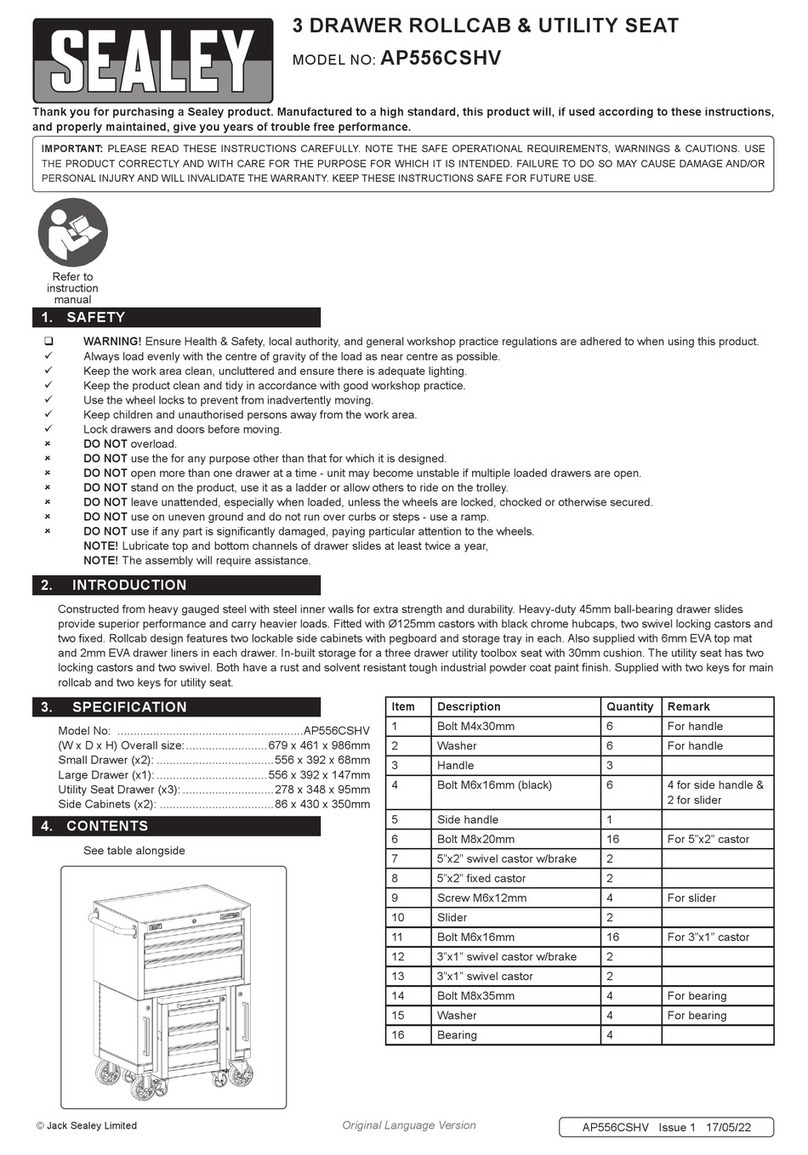 Sealey AP556CSHV User manual