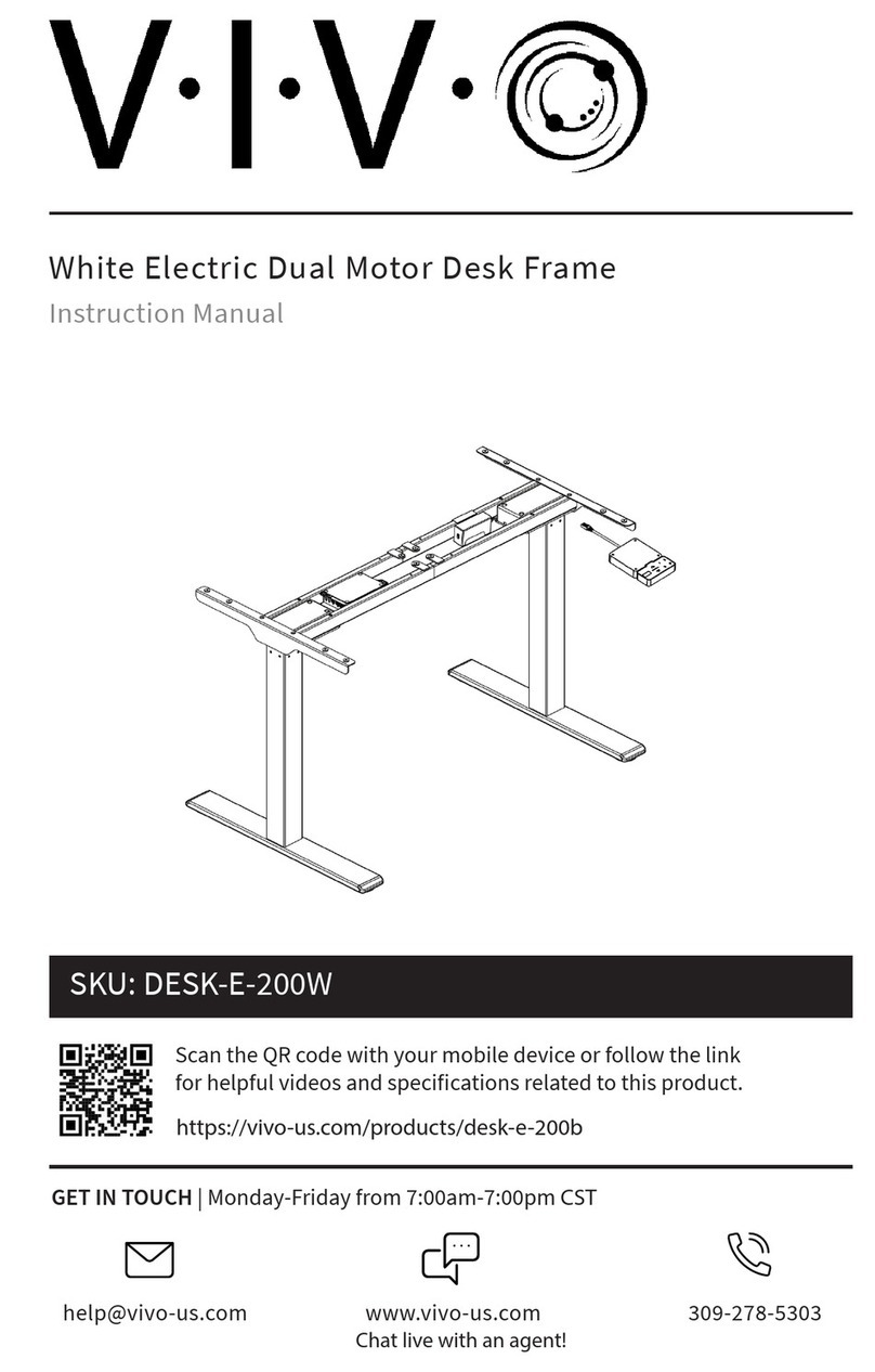 Vivo DESK-E-200W instruction manual