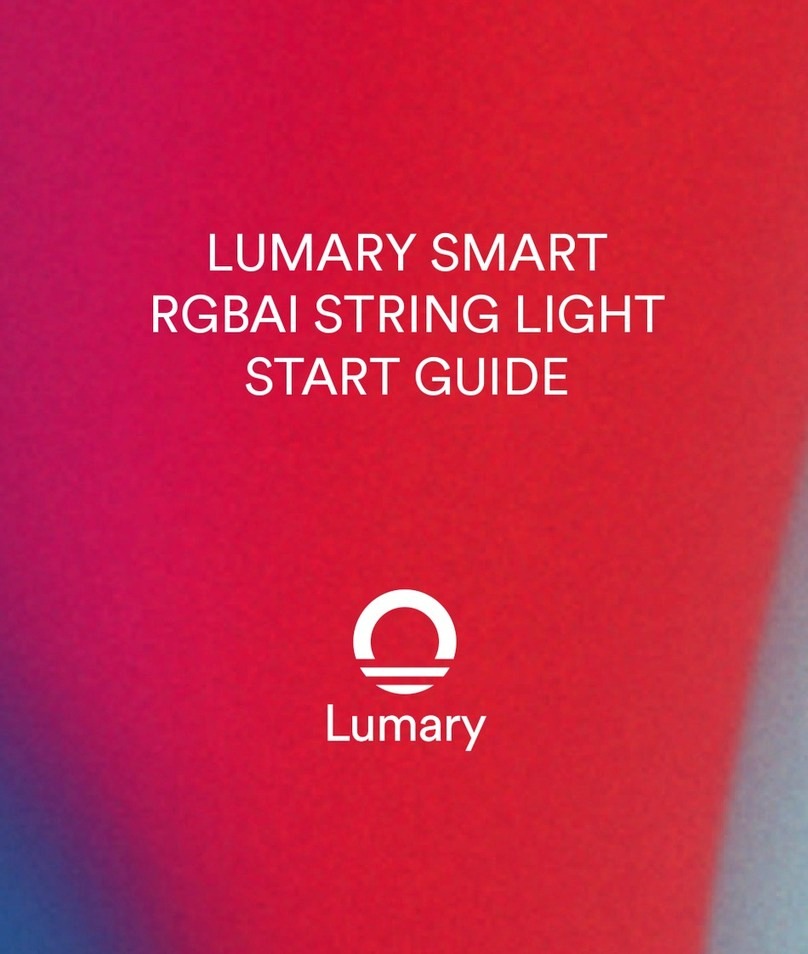 Lumary Smart RGB String Light Start guide
