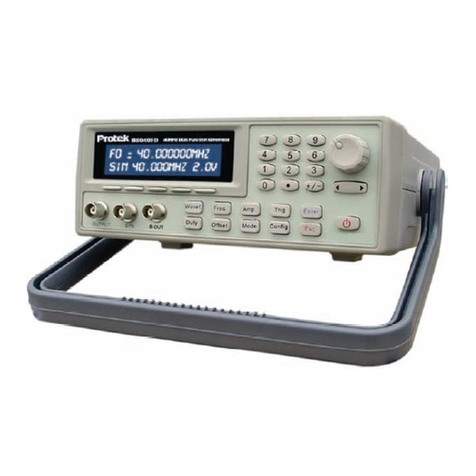 PRO-TEK B8000FD Series User manual PRO-TEK B8000FD Series User manual