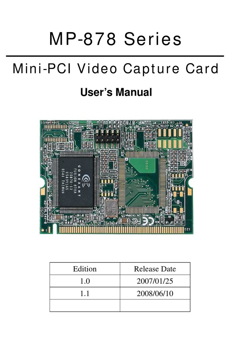 Commell MP-878 Series User manual