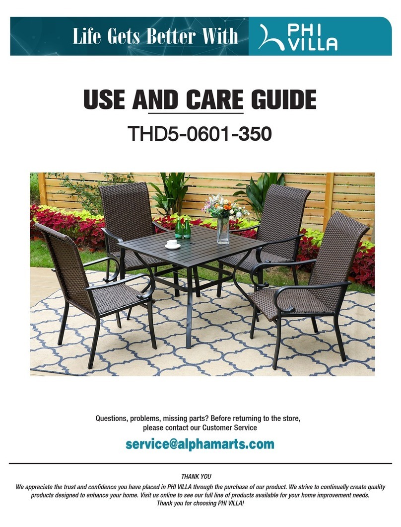 PHI VILLA THD5-0601-350 User manual PHI VILLA THD5-0601-350 User manual