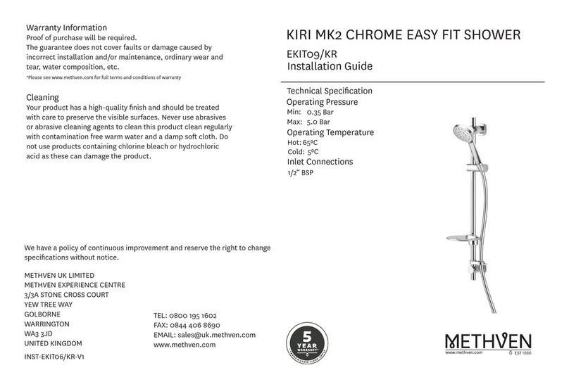 METHVEN KIRI MK2 User manual METHVEN KIRI MK2 User manual