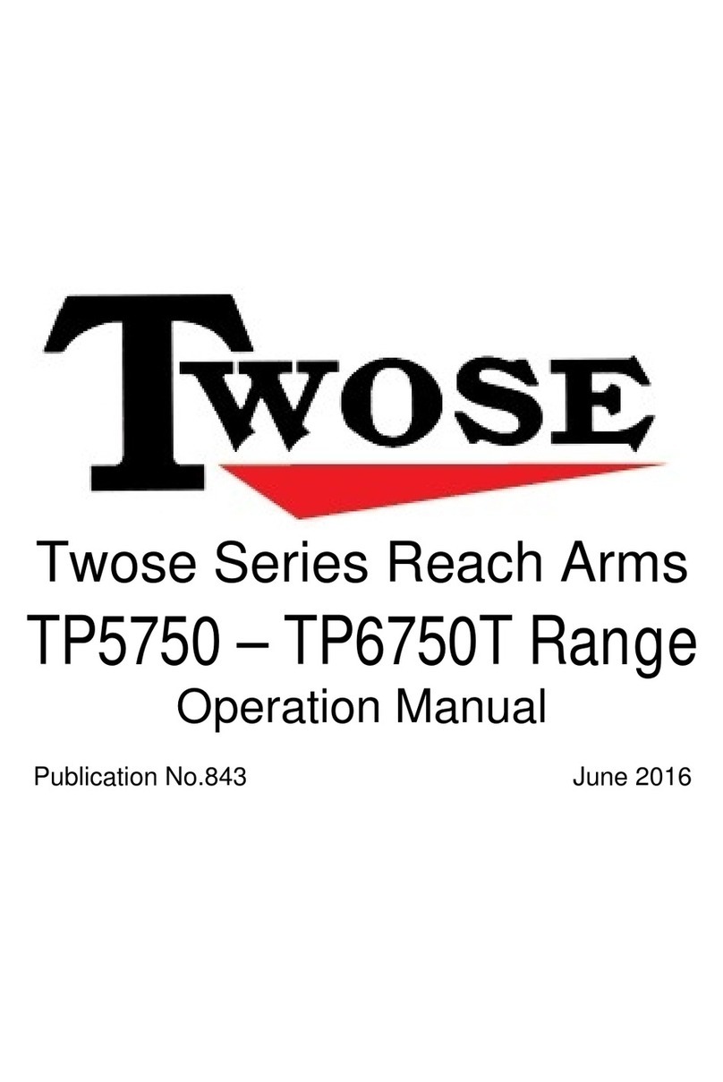 Twose TP5750 Operation manual