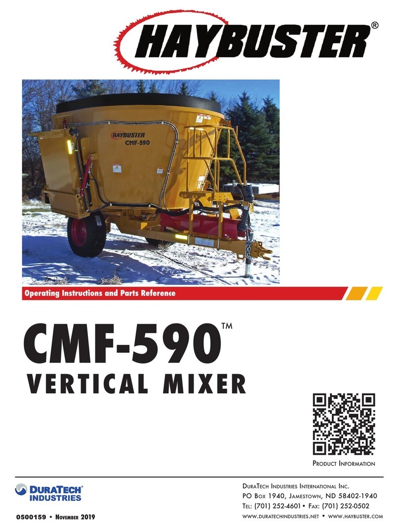 DuraTech Industries HAYBUSTER CMF-590 Operating Instructions and Parts Reference