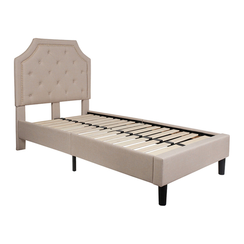 Flash Furniture SL-BK4-T-B-GG User manual Flash Furniture SL-BK4-T-B-GG User manual