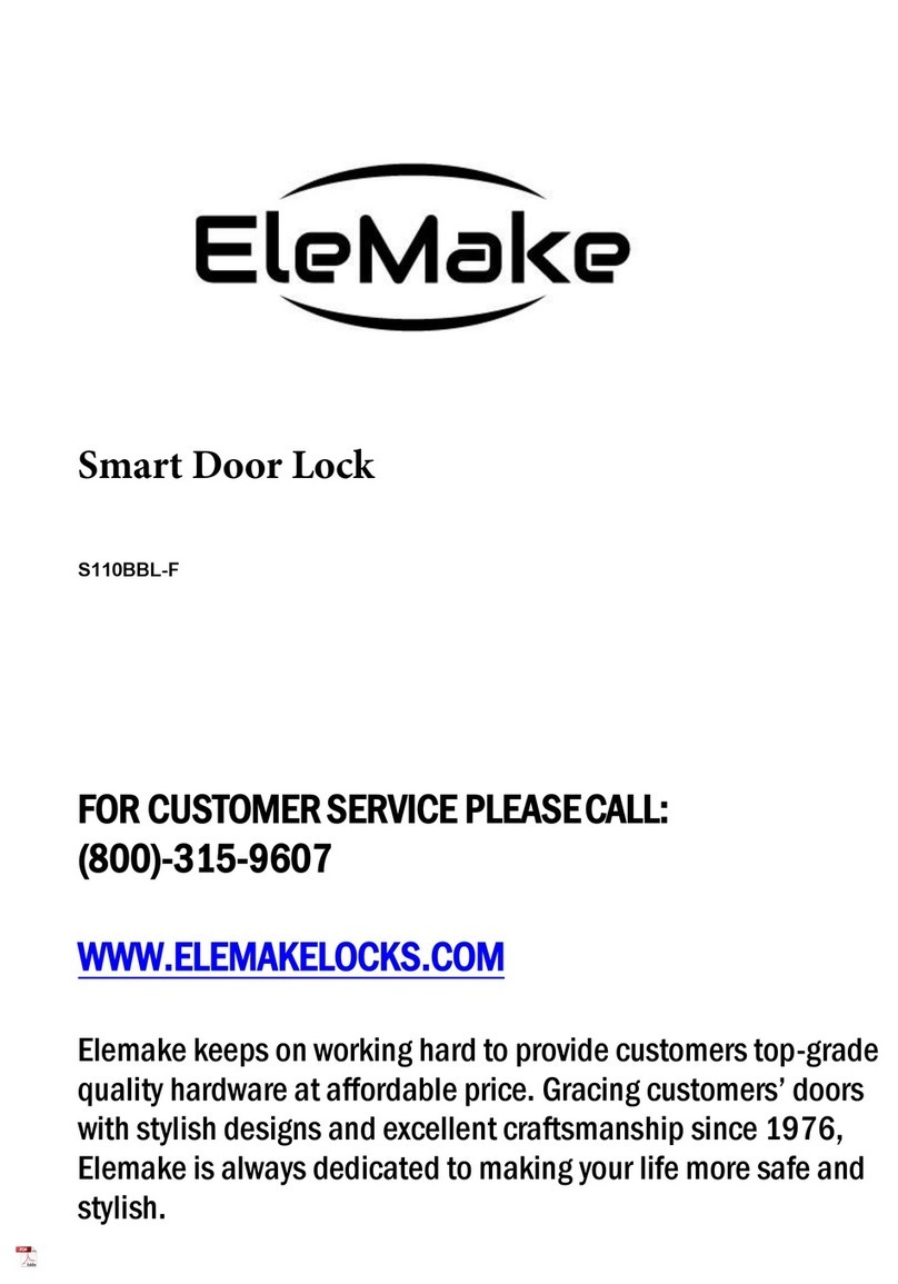 EleMake S110BBL-F instruction manual
