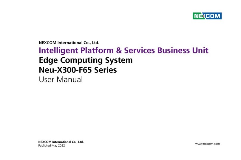 Nexcom Neu-X300-F65 Series User manual