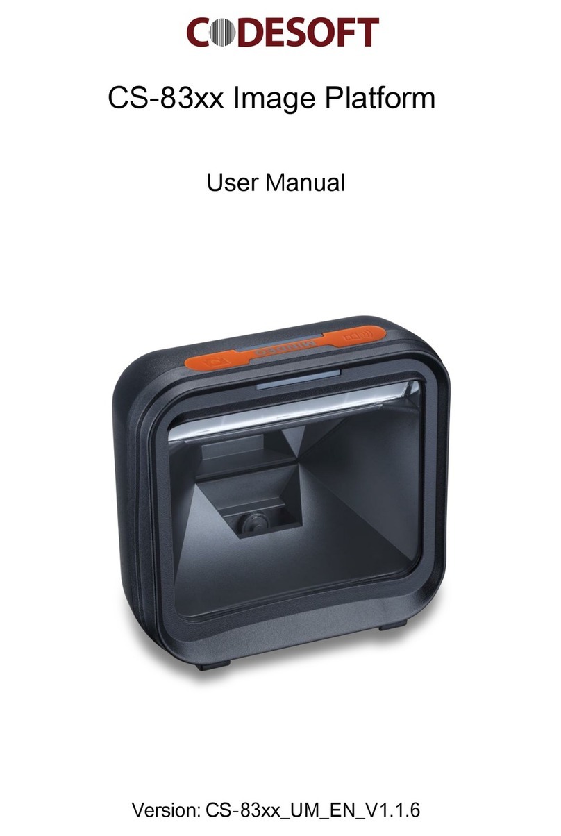 Codesoft CS-83 Series User manual