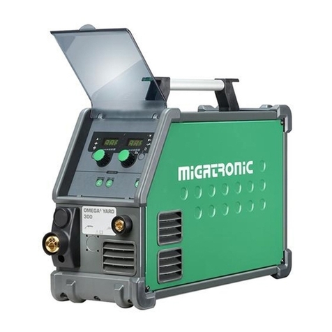 Migatronic OMEGA 3 YARD PULSE quick guide Migatronic OMEGA 3 YARD PULSE quick guide